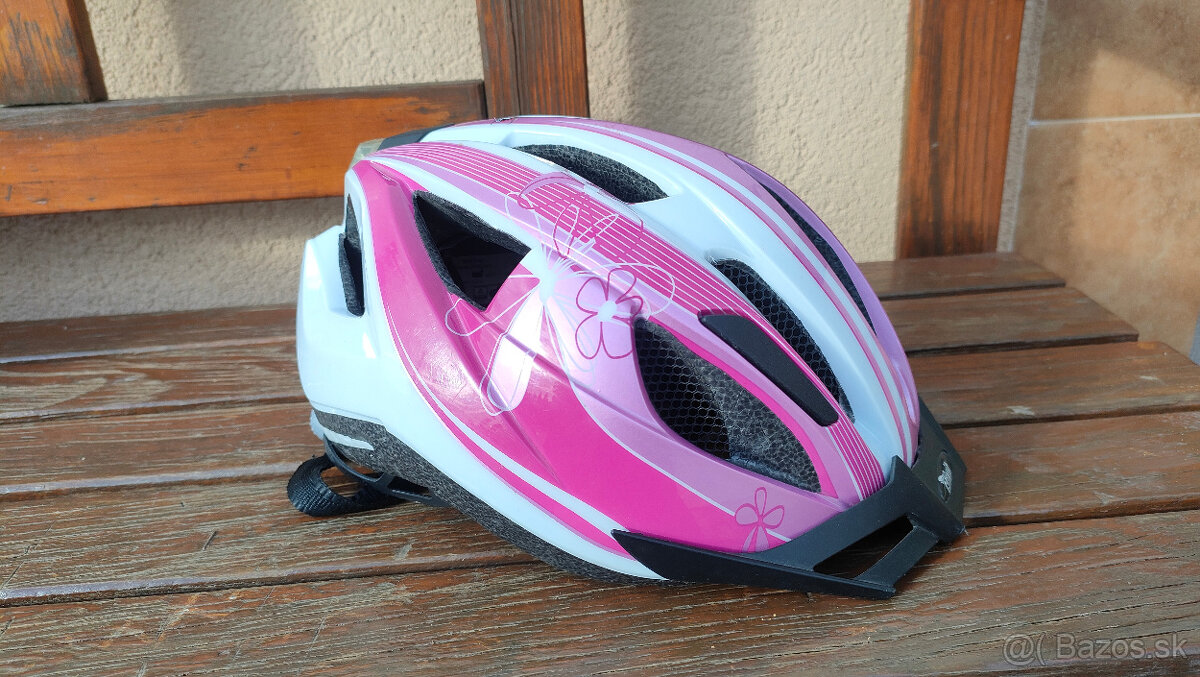 Dievčenská cyklistická prilba 2x - 3