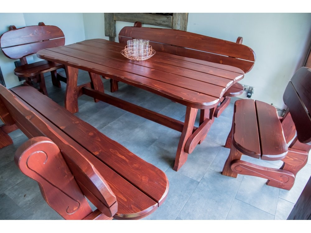 Drevene sedenie, Masív - 3