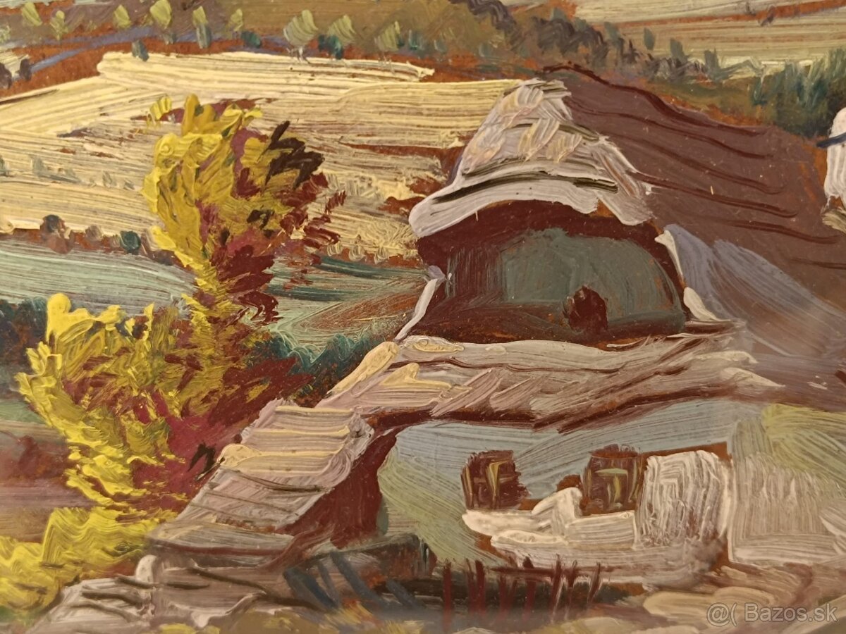 Obraz Dobeš Orava, olej 52x61 - 3