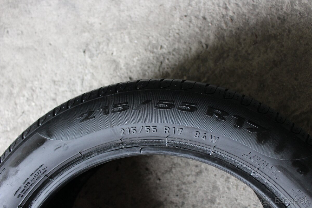 Letné Pneumatiky PIRELLI 215/55 r17 - 3