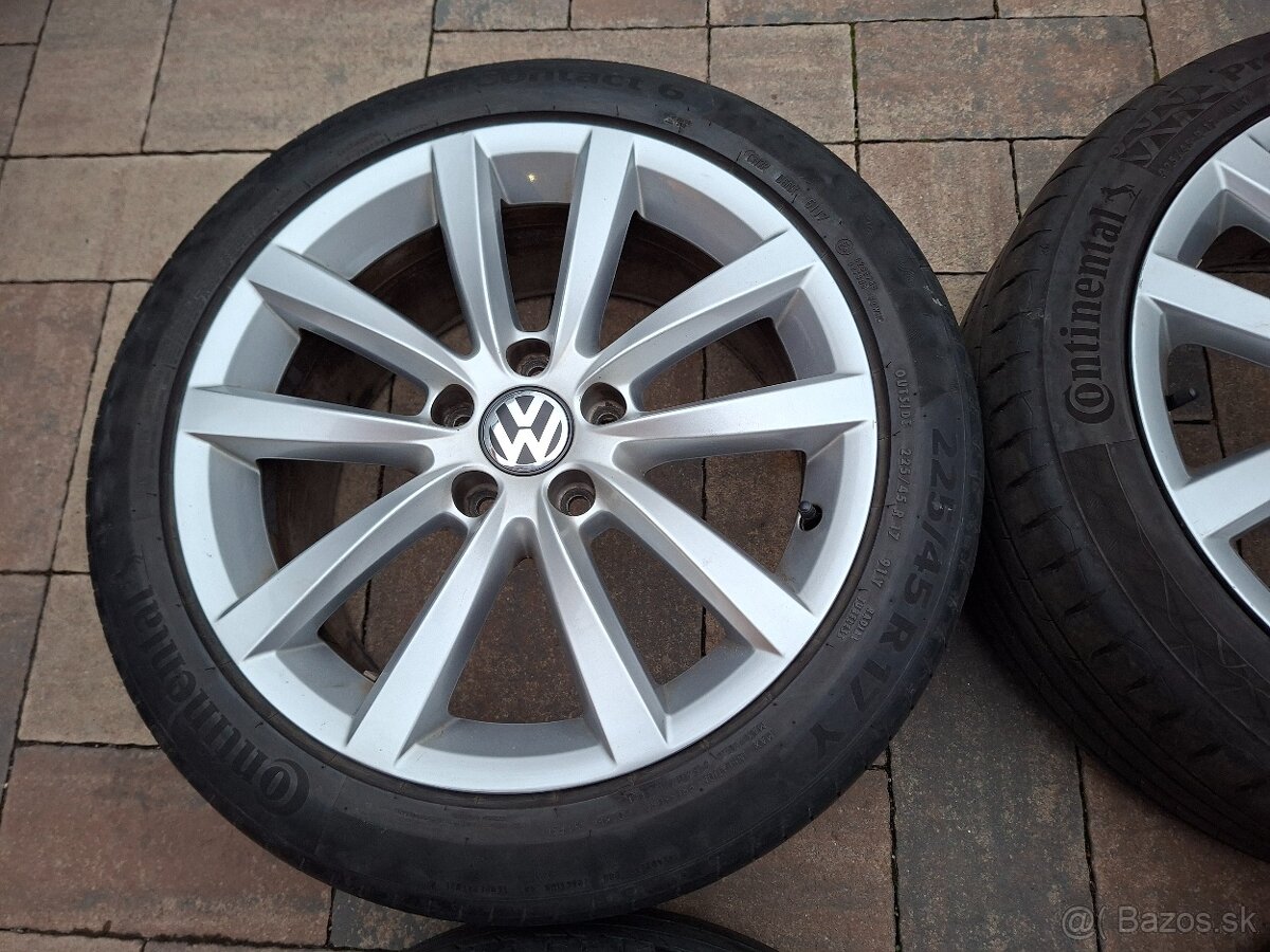 Predám hlinikové disky org.-Vw-Passat B6---R17 - 3