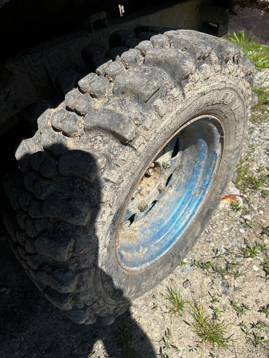 T3 offroad pneu + otočne disky Suzuki Samurai Vitara