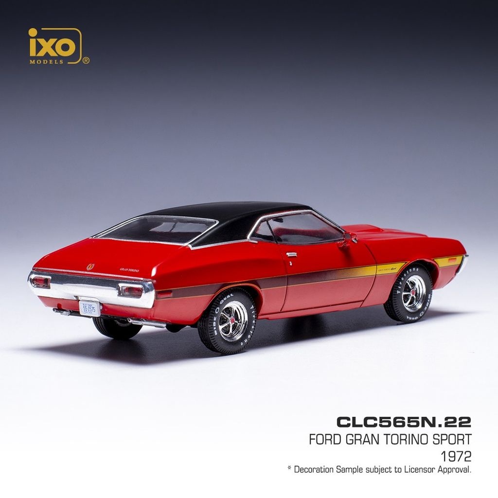 FORD GRAN TORINO SPORT /1972/ , IXO , DE AGOSTINI , 1:43 - 3