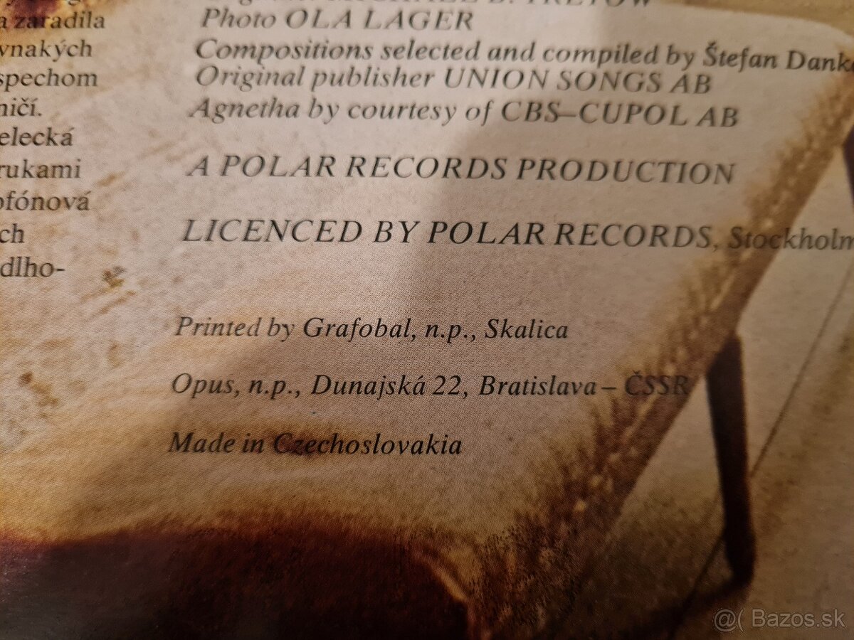 LP ABBA, Elvis Presley - 3