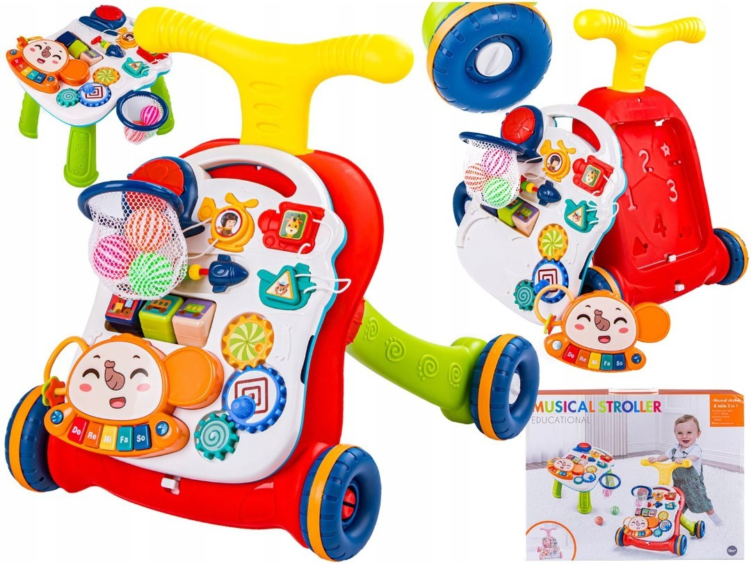 Interaktívne chodítko a stolík 2v1 - 3