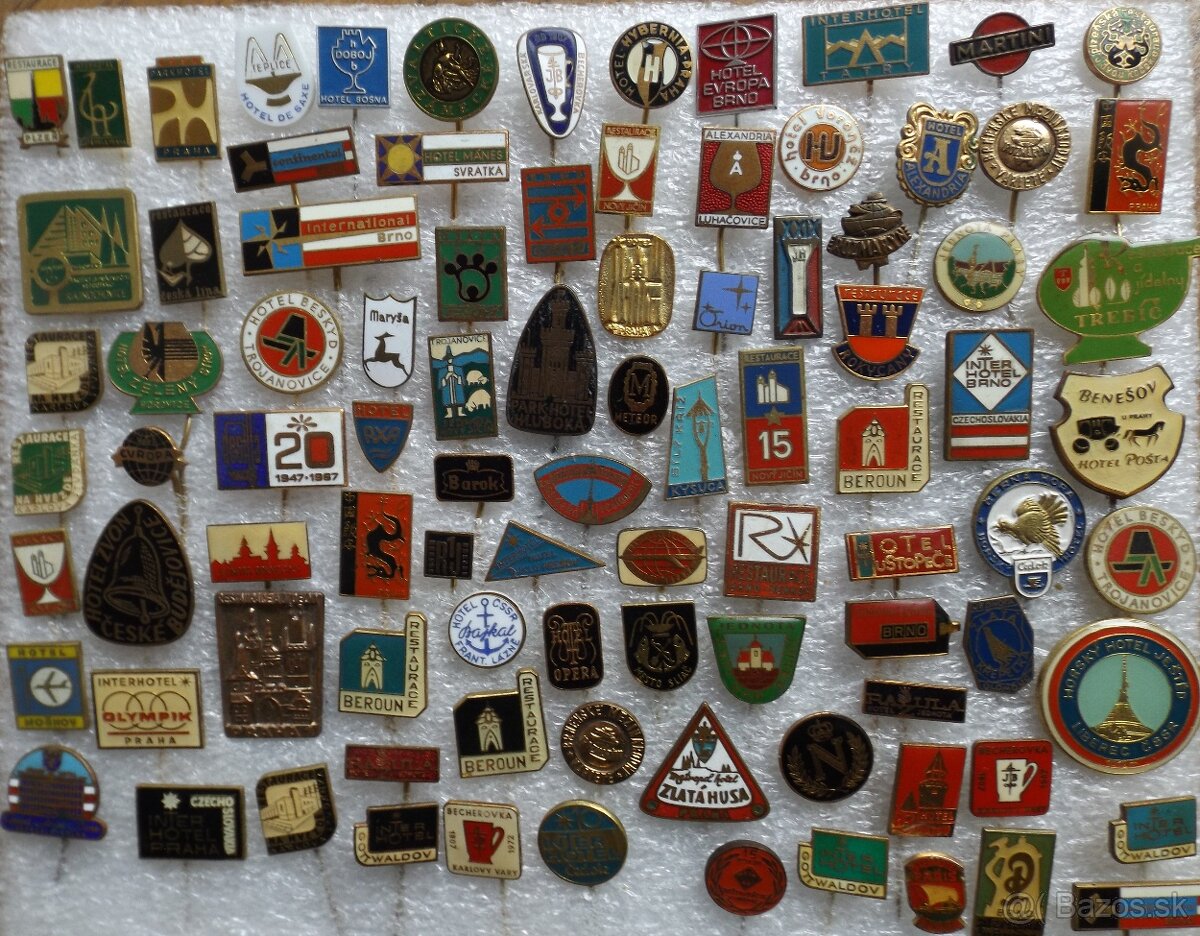 odznaky - rozličné druhy - 3