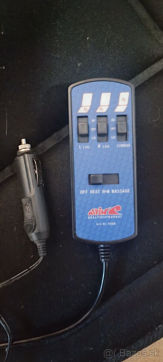 Vyhrievaná podložka do auta - 3