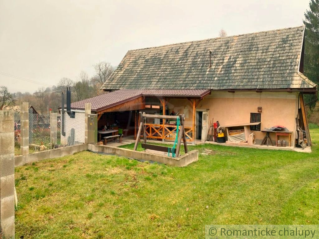 Kamenný domček pri Detve – rozpracovaná chalupa s veľkým p - 3