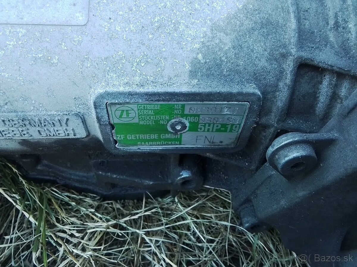 PREDAM AUTOMATICKÚ PREVODOVKU TIPTRONIC FNL 5 STUPŇOVÚ - 3