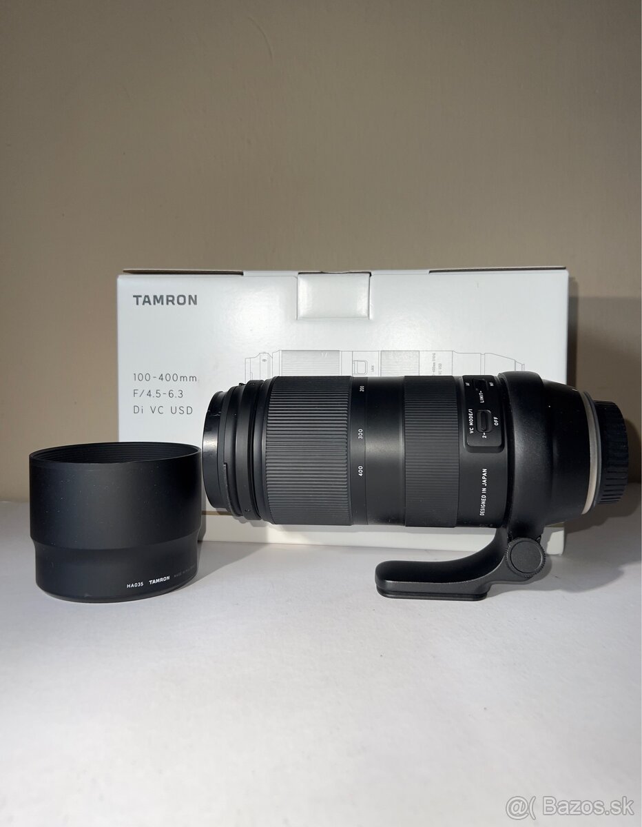 Tamron 100-400mm F/4.5-6.3 Di VC USD CANON - 650€ - 3