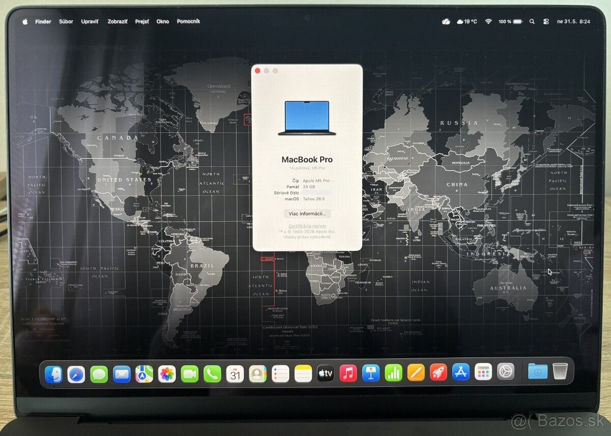 MacBook Pro 14" Apple M5 Pro Kozmický čierny SK - 3