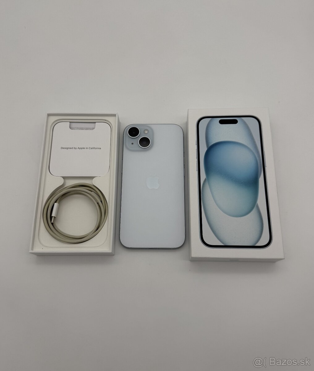 iPhone 15 128GB Blue + ZÁRUKA - 3