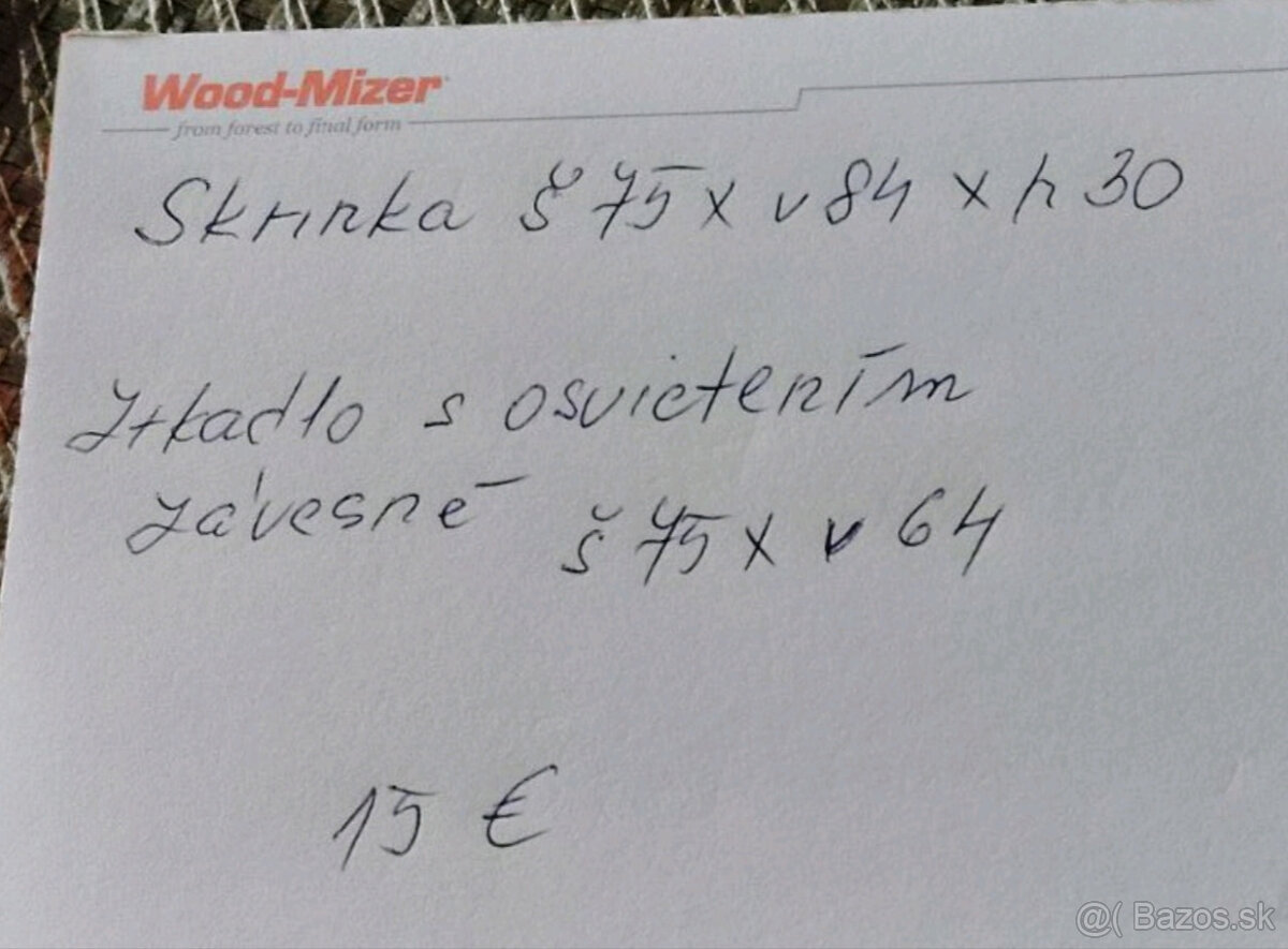 Kúpeľňové skrinka s umývadlom - 3