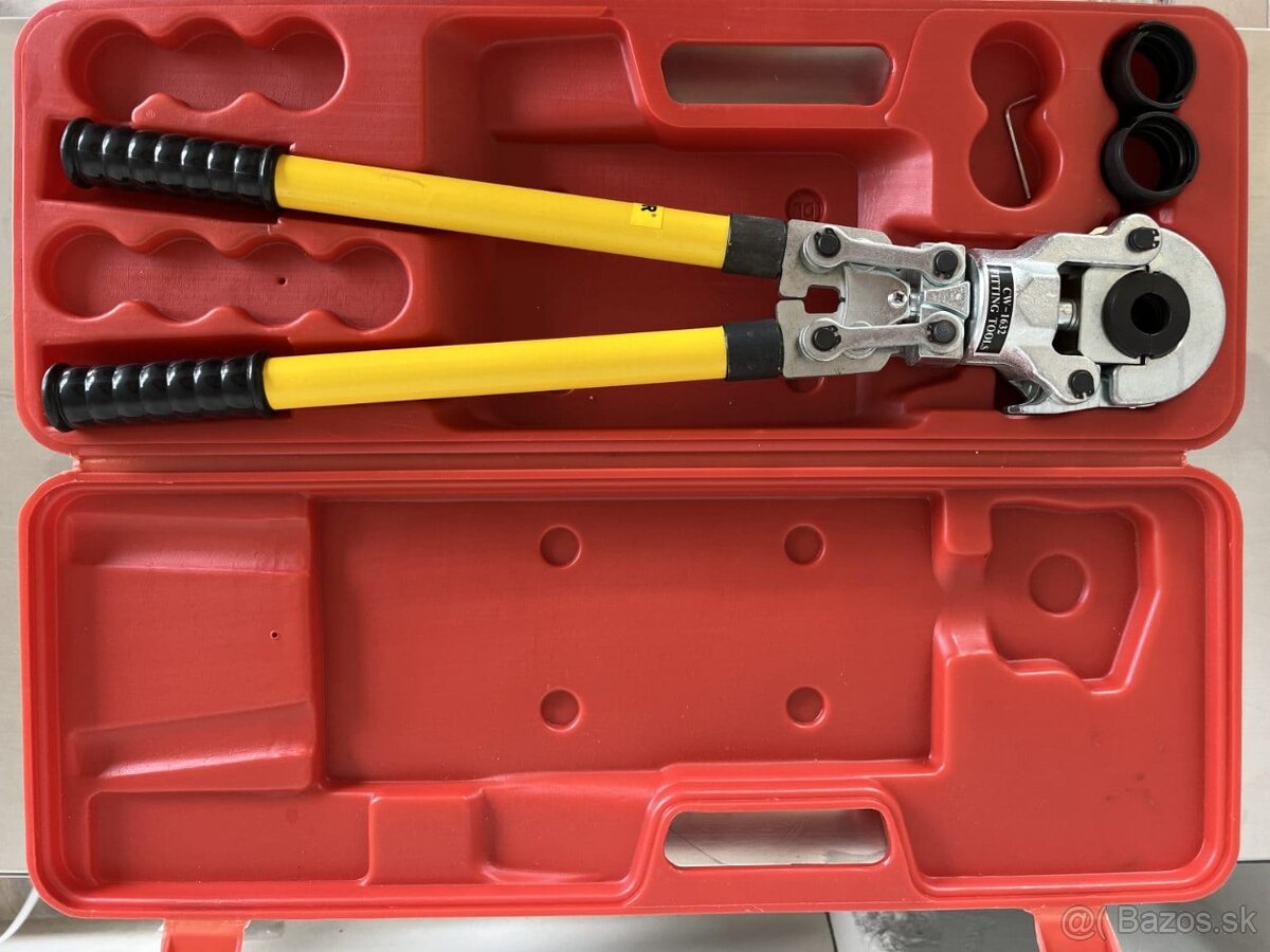 Hydraulické lisovacie kliešte TITAN – ručný lis na káblové o - 3