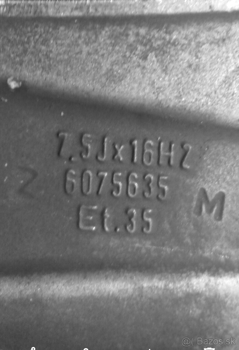 Predám hliníkové disky s pneumatikami na Oktaviu - 3