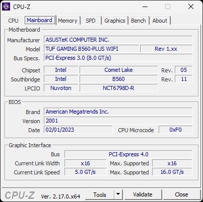 i7-10700F + 32GB DDR4-3200 + TUF GAMING B560 + COOLER - 3