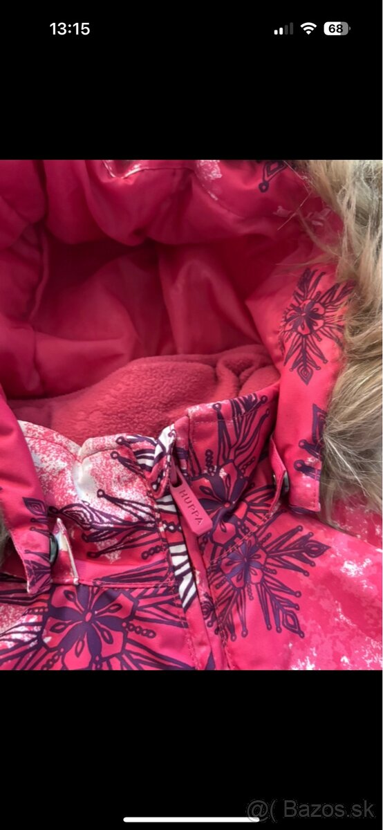 Dievčenský zimný overal HUPPA 110 cm - 3