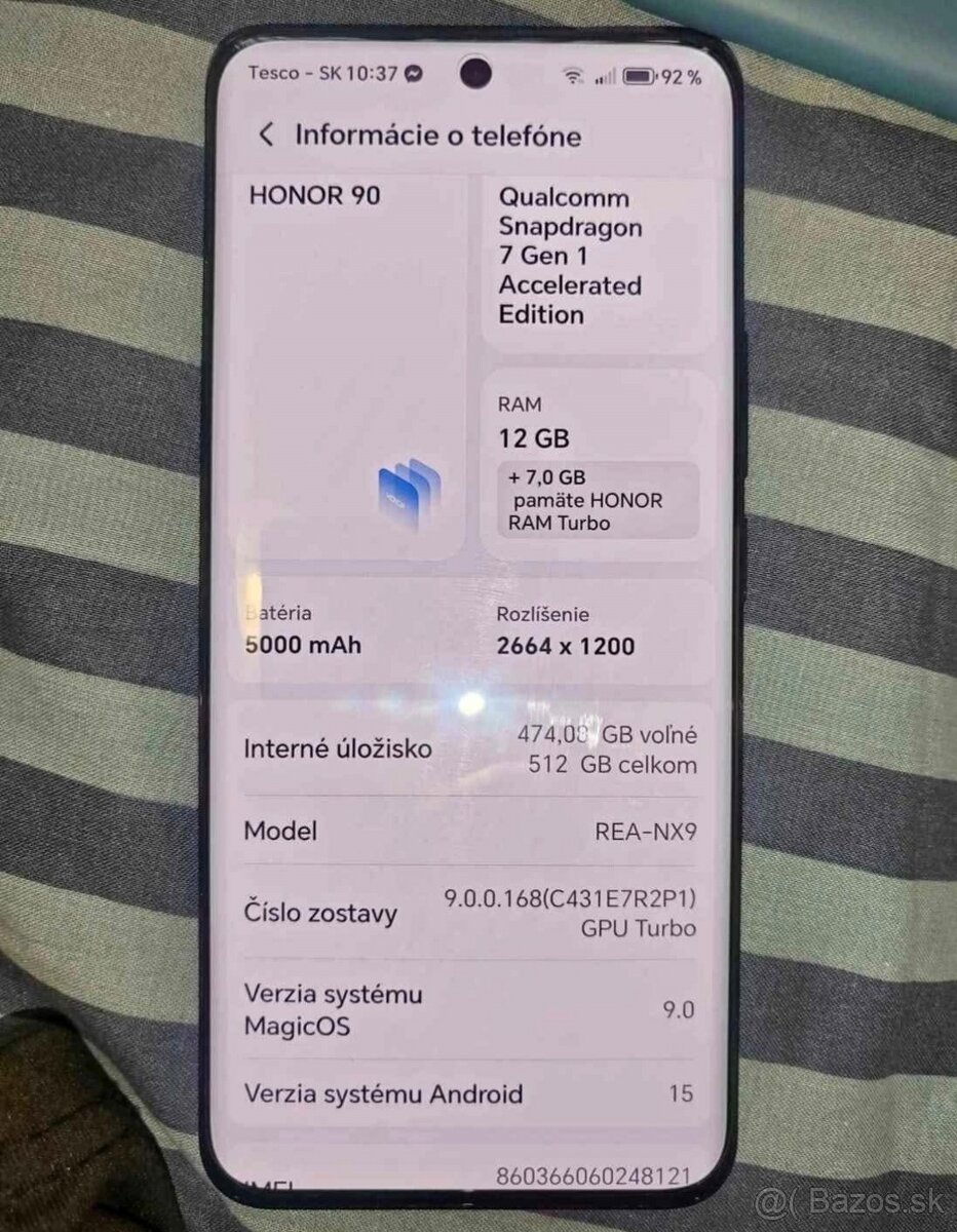 Honor 90 512GB čiernej farbe - 3