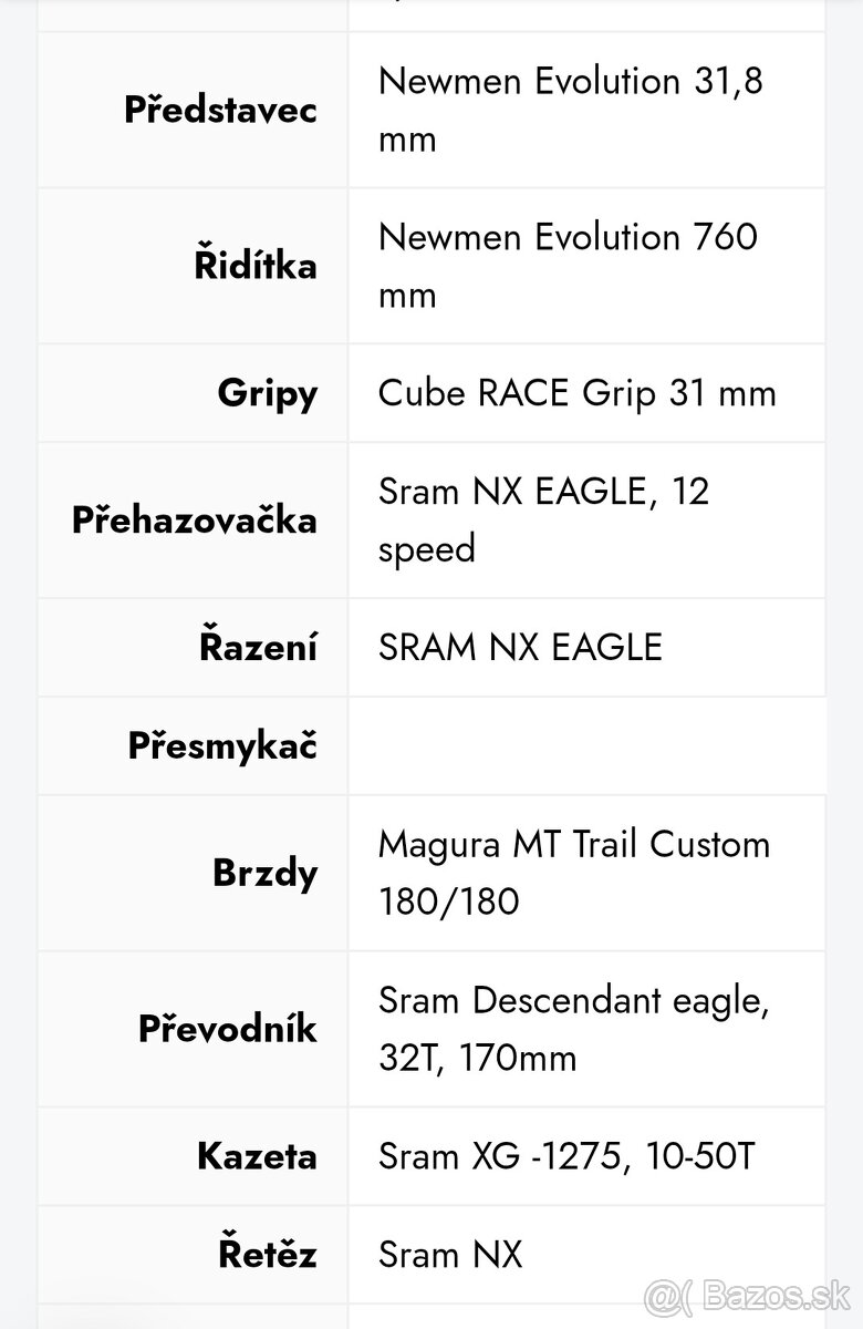 Predám bicykel cube reaction - 3