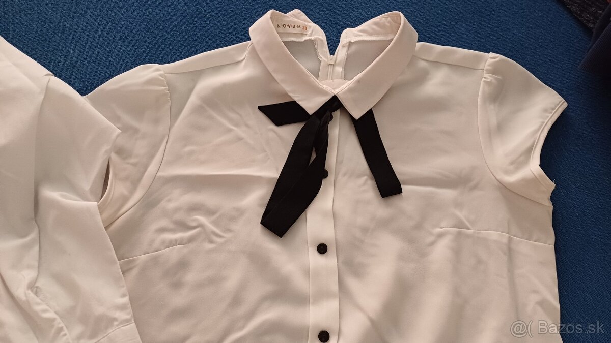 Biele blúzky M - 3