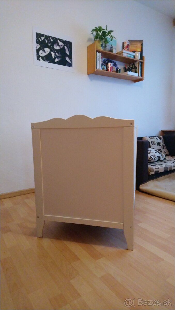 Biela postielka pre babatko ikea - 3