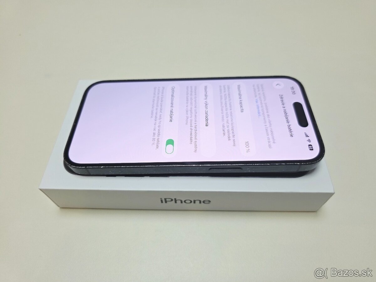 APPLE IPHONE 14 PRO 128GB SPACE BLACK,BATERKA 100% - 3