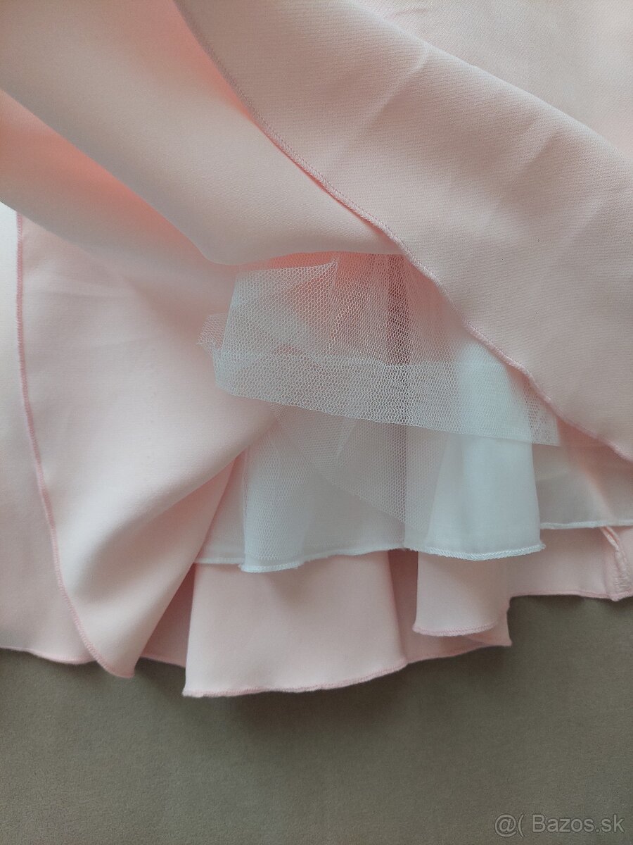 Spoločenské marhuľkové šaty - 3