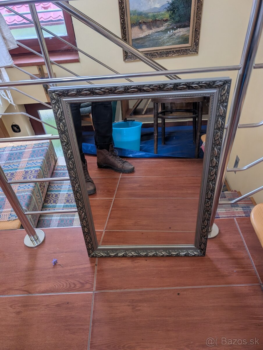 Zrkadlo - Vyrobený rám - 3