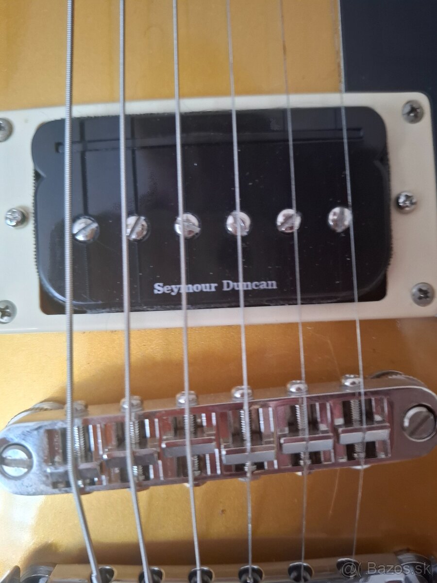 Predám el.gitaru Epiphone LP 50,Goldtop.Limited edition - 3