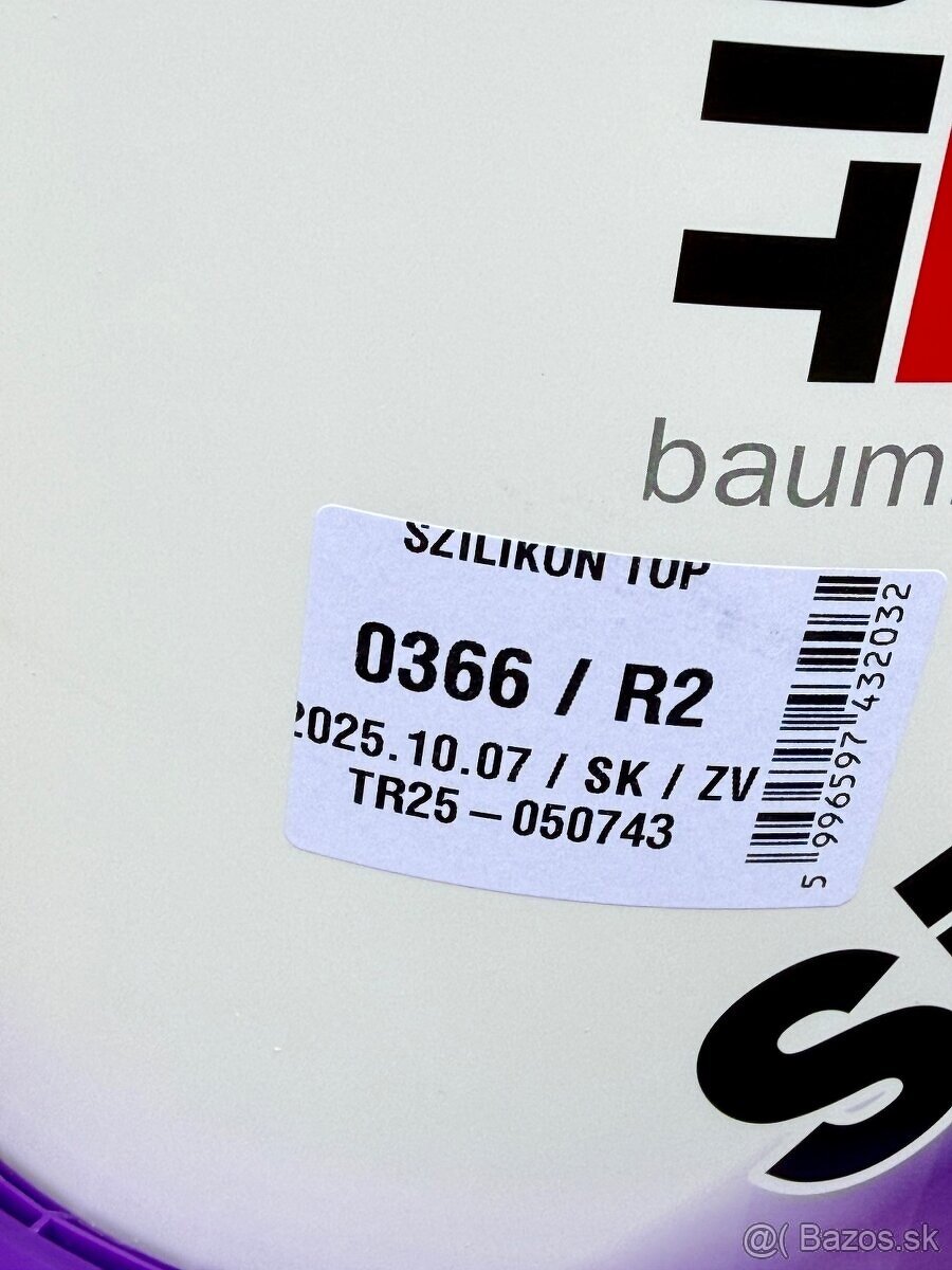 Fasádná omietka BAUMIT Silikon Top 0366/R2. - 3