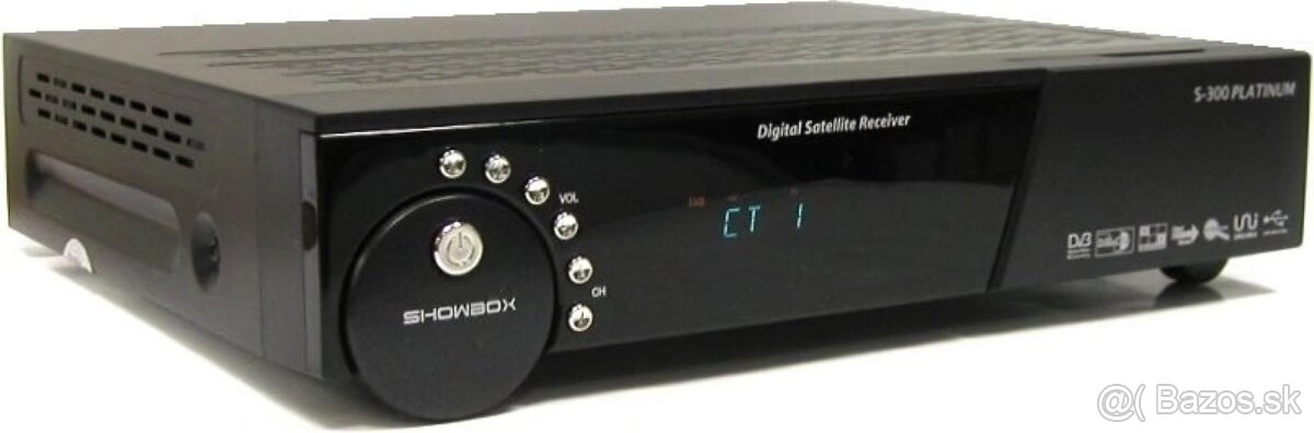Na predaj satelitný prijímač Showbox S-300 Platinum - 3