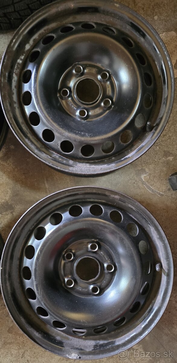 5x112,r15,6Jx15,et47- iba disky + originál puklice Škoda r15 - 3