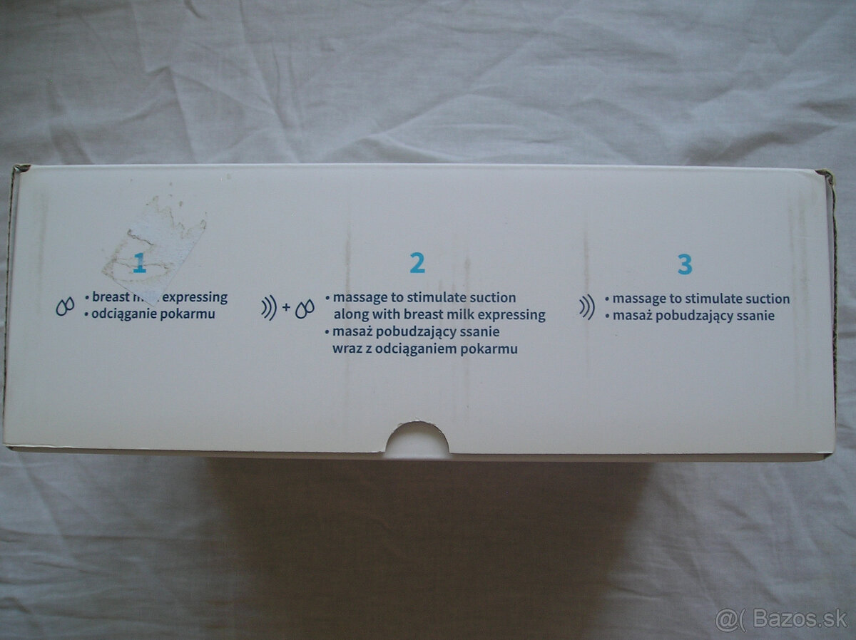 Elektrická odsávačka mlieka Babyono + Ohrievac - 3