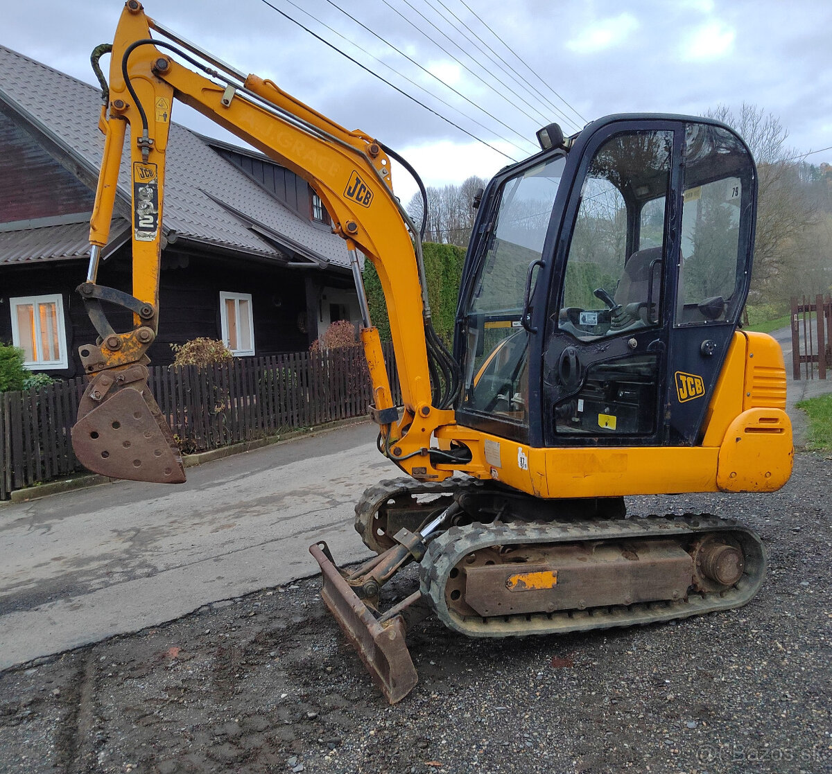 Mini bagr JCB 802, rok 2004, 298 000Kč + DPH - 3