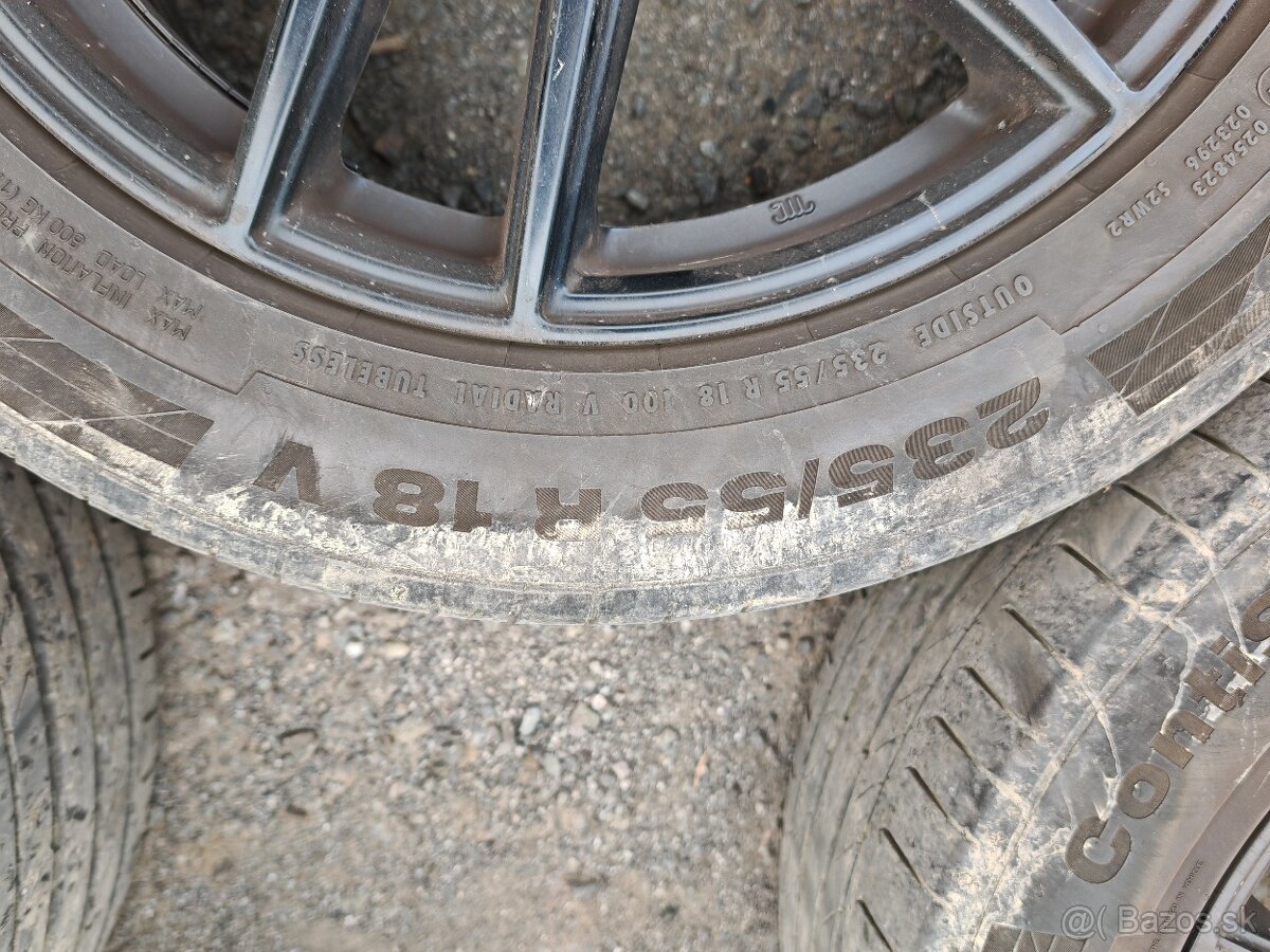 ANZIO SPLIT 8x18 5x114,3 ET35 racing black - 3