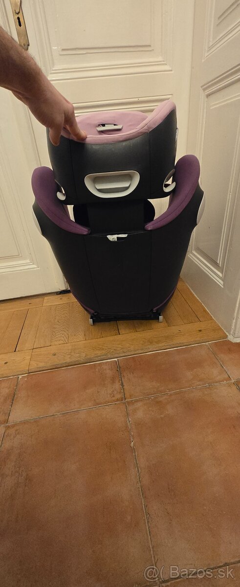 Prodám autosedačku Cybex Solution M-fix - 3