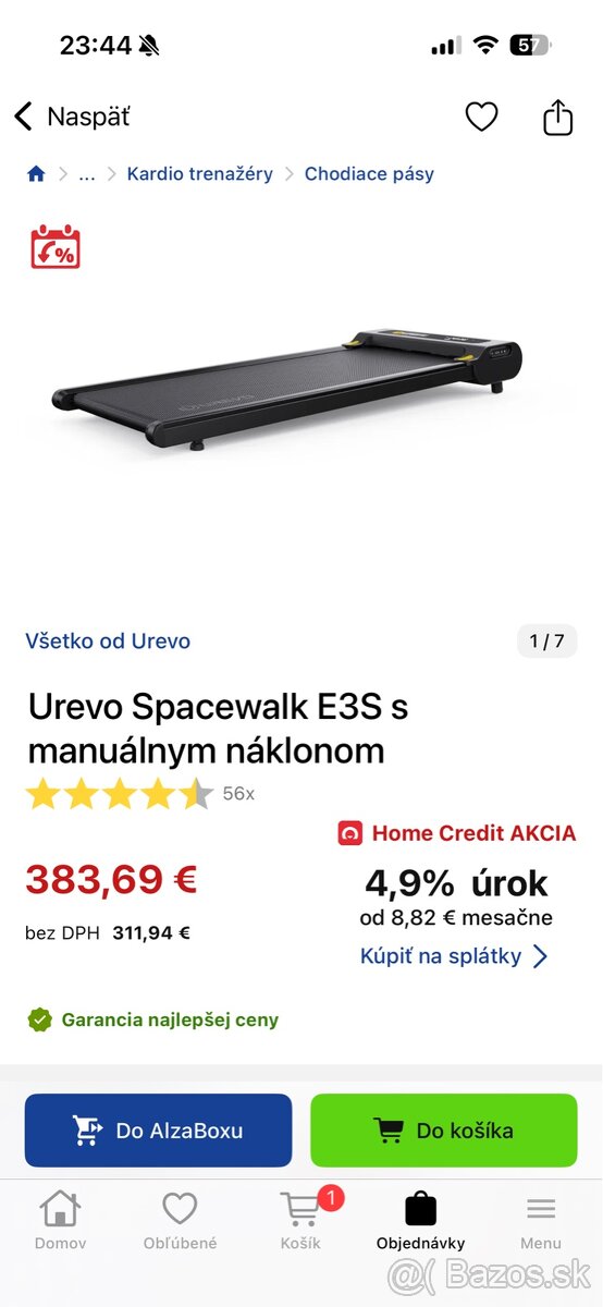 Urevo Spacewalk chodiaci pás - 3