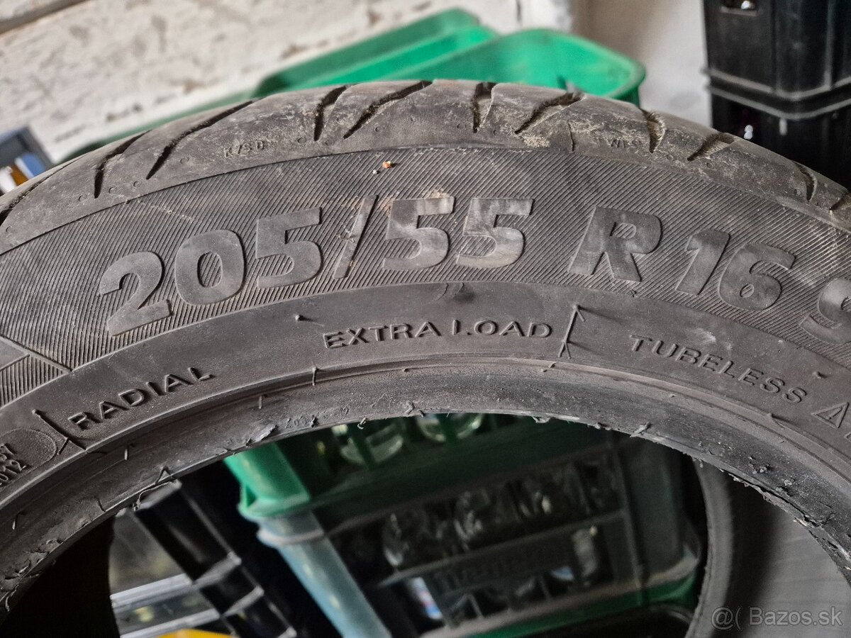 Letné pneumatiky 205x55/16 - 3