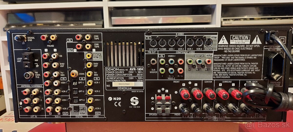 Predám receivery Denon - 3