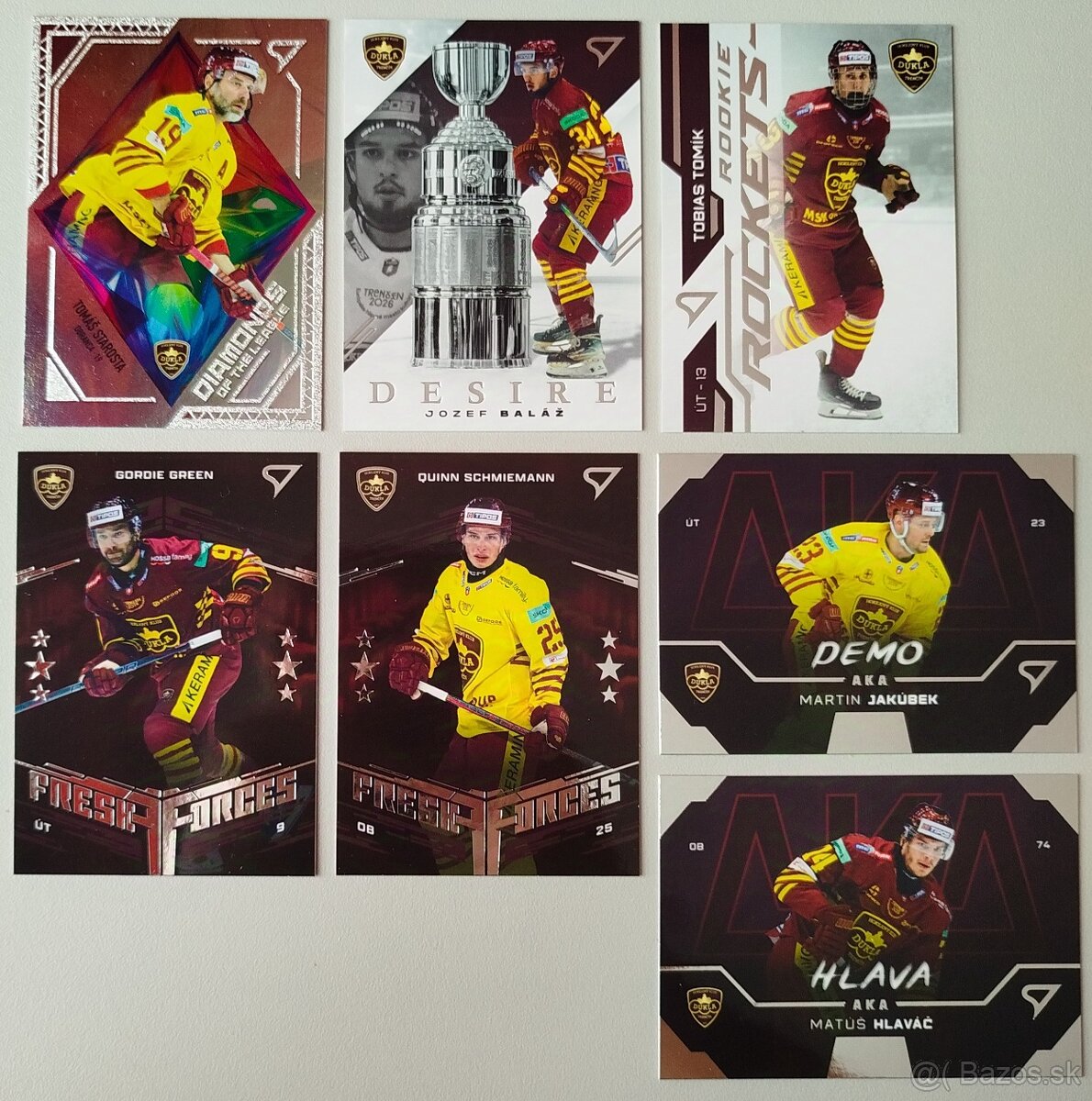 Hokejové kartičky TIPOS EXTRALIGA 2024/2025 - DUKLA TRENČÍN - 3