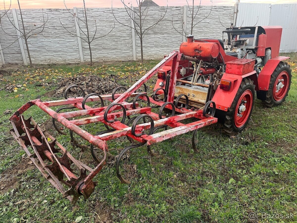 Malotraktor 4X4 Tatra 805 1.7 + kultivator - 3