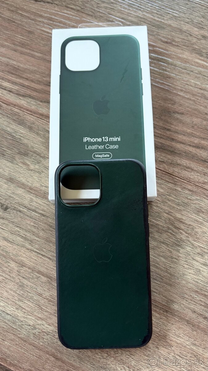 Nové originál kožené púzdro Apple Iphone 13 mini - 3