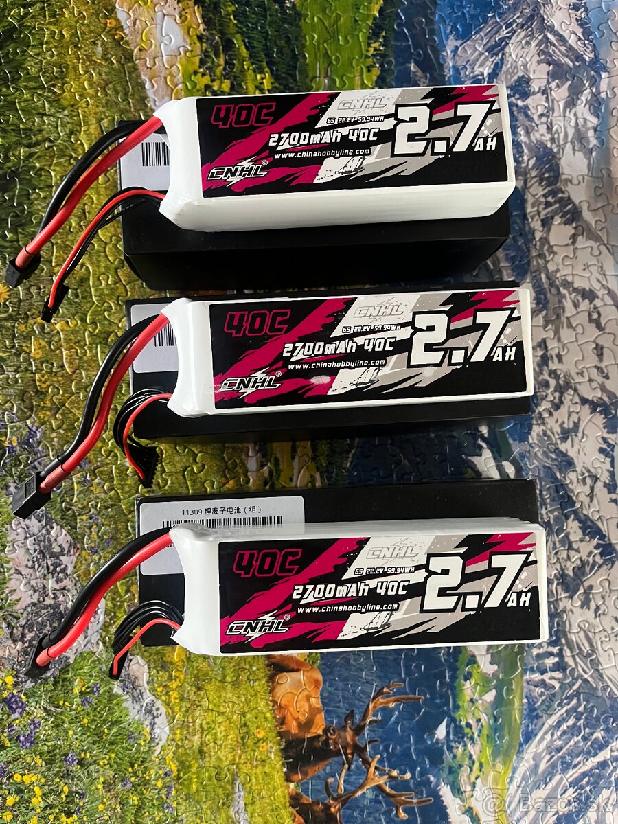 Batérie CNHL 6S 2700mAh 40C - 3