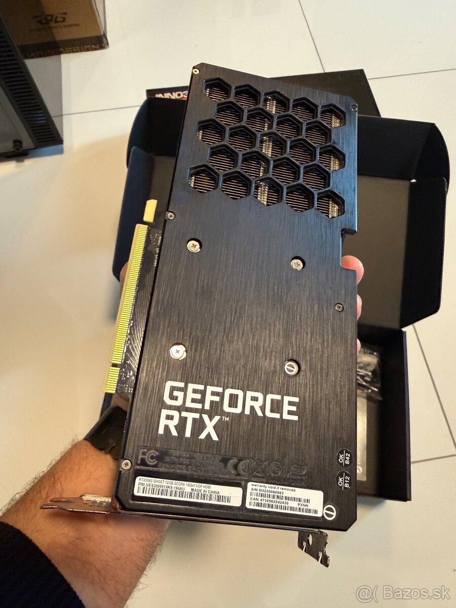Grafická karta GAINWARD GeForce RTX 3060 Ghost 12G - 3