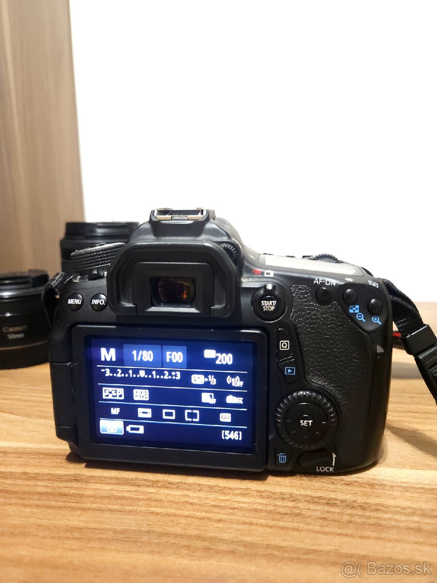 Canon EOS 70D – komplet výbava - 3