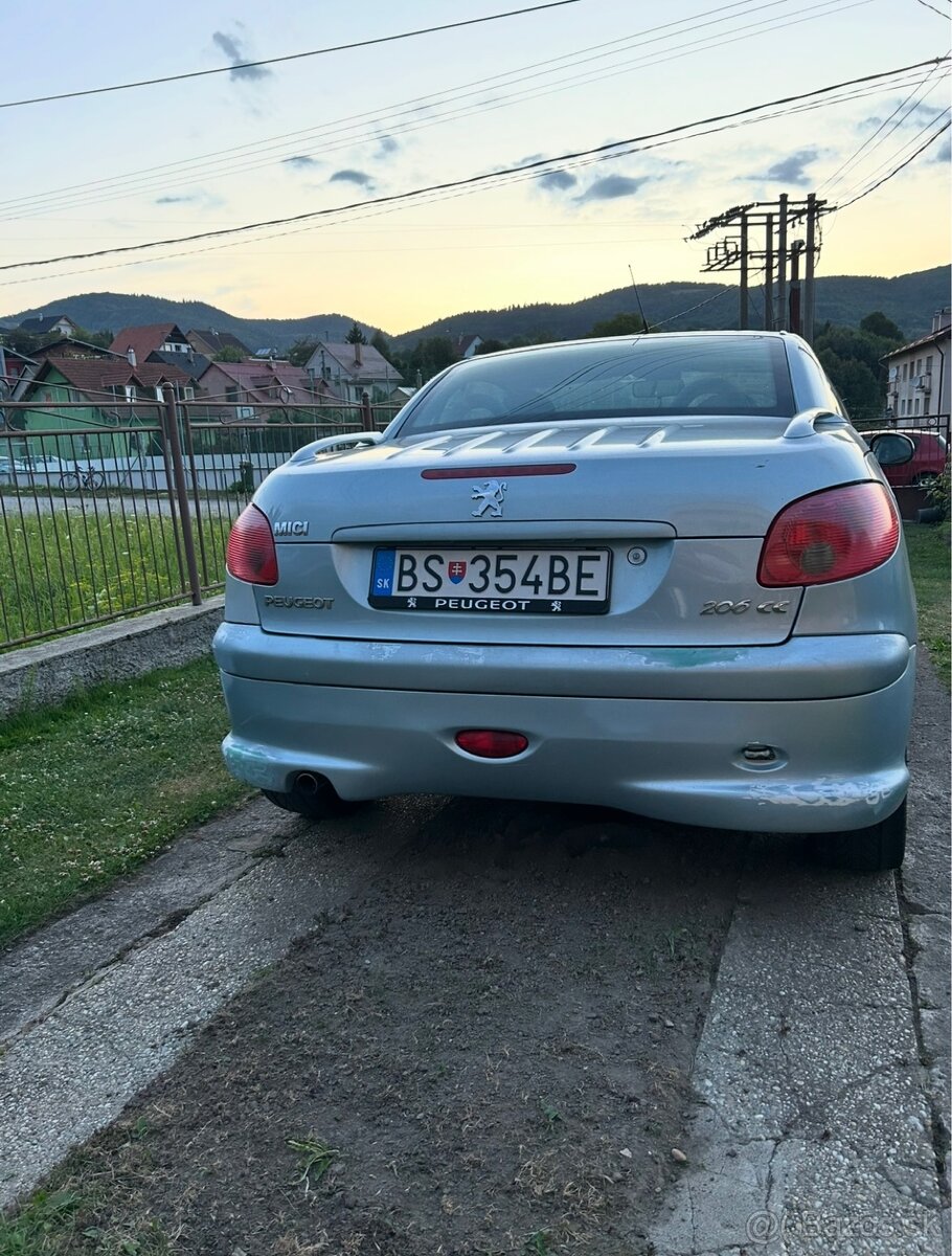 Predám peugeot 206 cc - 3