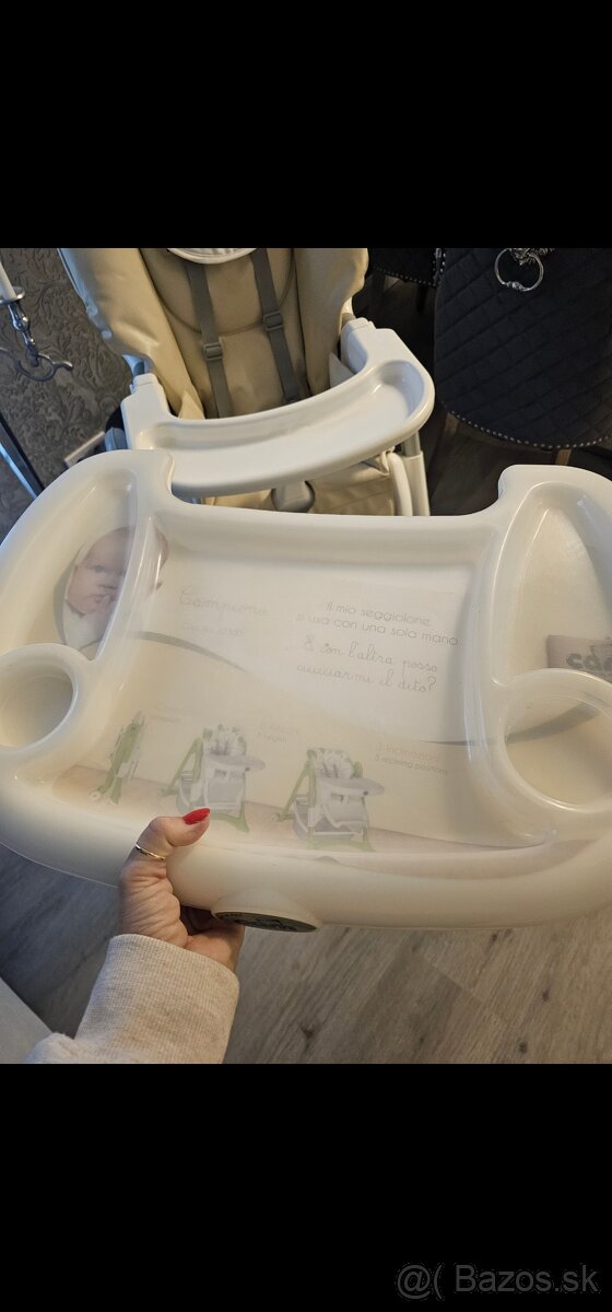 Detská jedálenská stolička CAM SWAROVSKI - 3