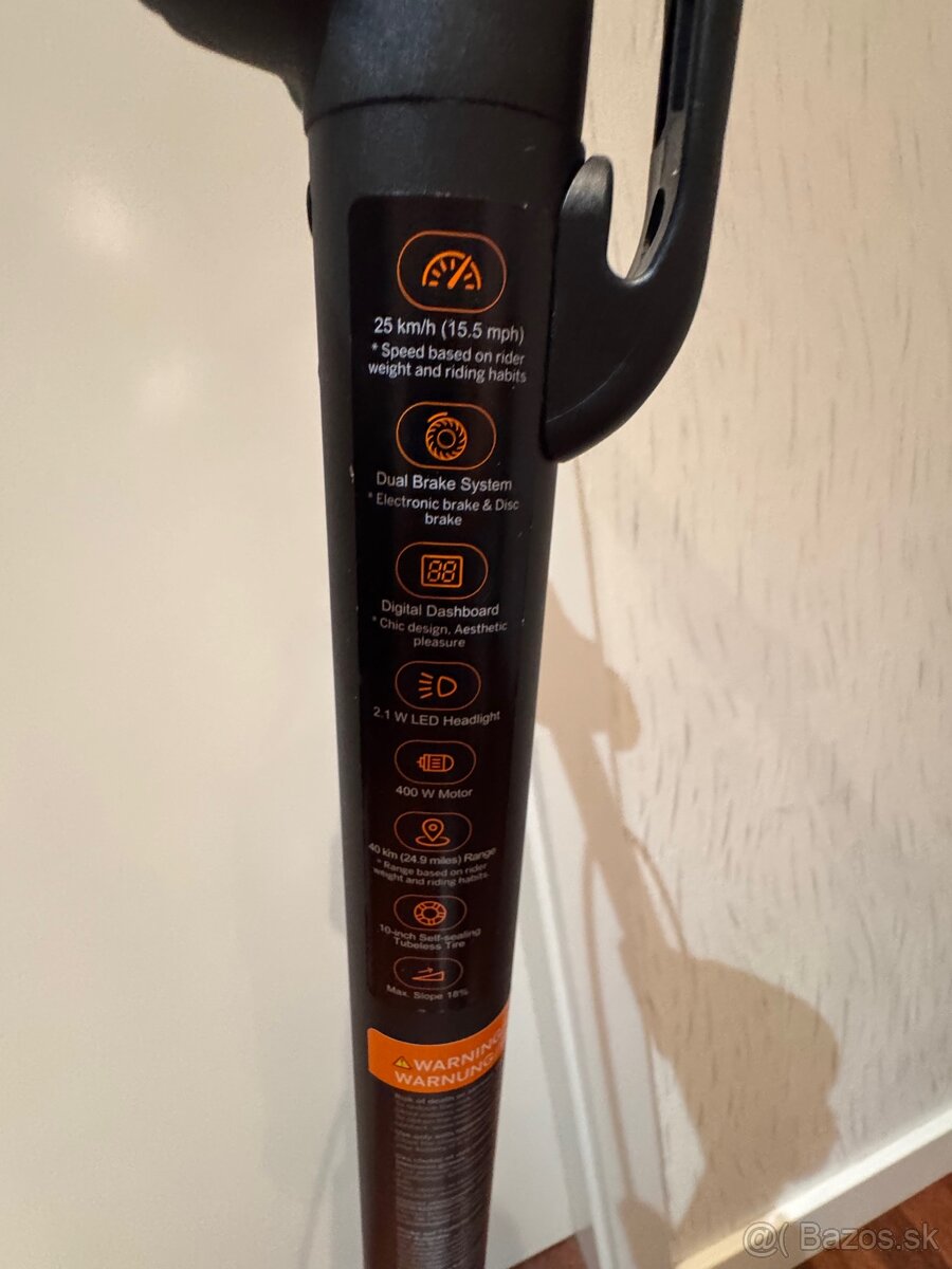 Ninebot KickScooter F2 – elektrická kolobežka - 3