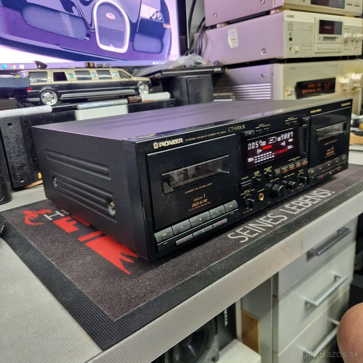 PIONEER CT-W830R...double kazetový deck , 2 x Auto Reverse.. - 3