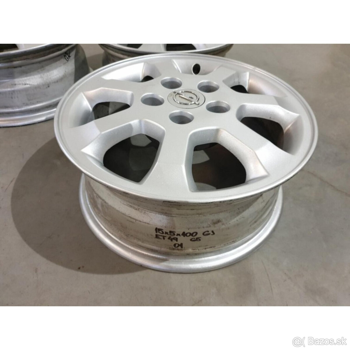 Hliníkové disky 5x110 R15 6J ET49 - 3